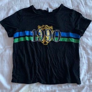 1990 mini t-shirt crop